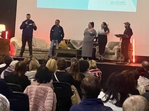 Elephants Trail team on stage