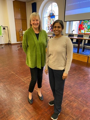 Carol Ewing and Easwari Kothandaraman