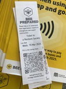 Picture of the resilience breakout bus ticket