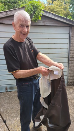 John from Rochdale with his old trousers