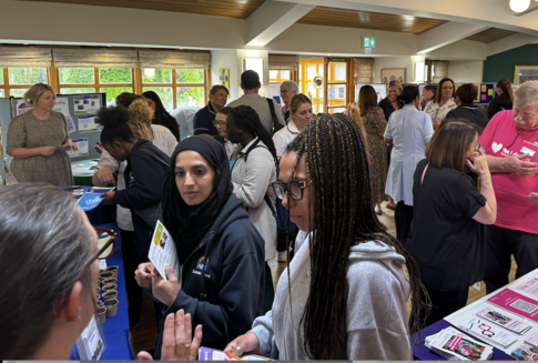 People attending the Willowood event