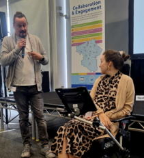 Anna and Martyn at the event