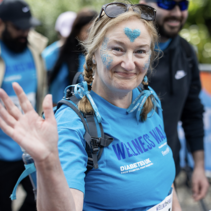 Woman taking part in Wellness Walk