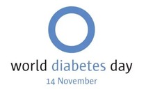 BLUE AND WHITE LOGO STATING THE DATE