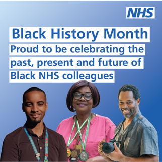 three black healthcare workers smiling 