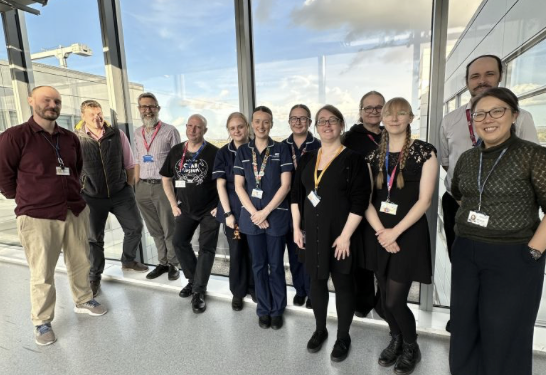 Photo of laboratory team