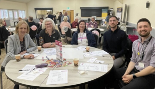 Guests at the anniversary event