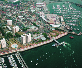 Gosport aerial image