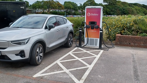 Gosport electric charging points in car parks
