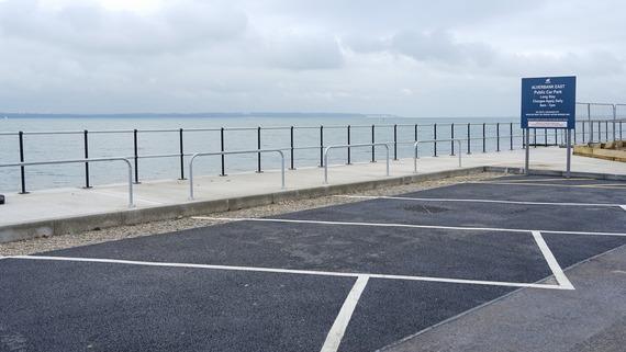 Stokes bay seawall