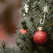 Christmas tree square