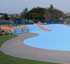 Stokes Bay splash park