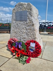 D-Day memorial at Stokes Bay