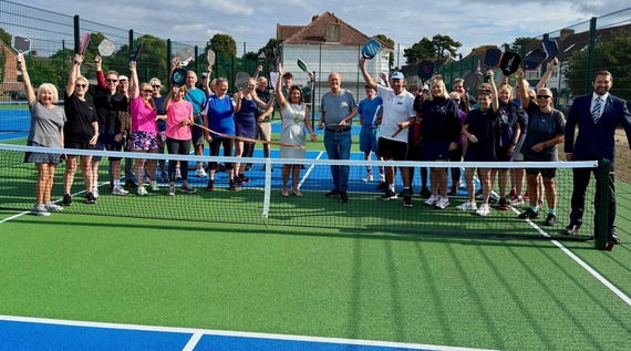 Privett Park pickleball and tennis courts opening
