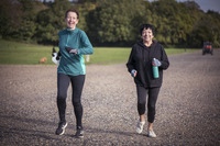 older women running
