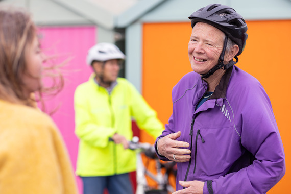 Age UK cycling image
