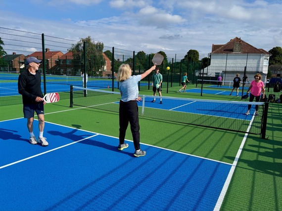 Privett Park pickleball court