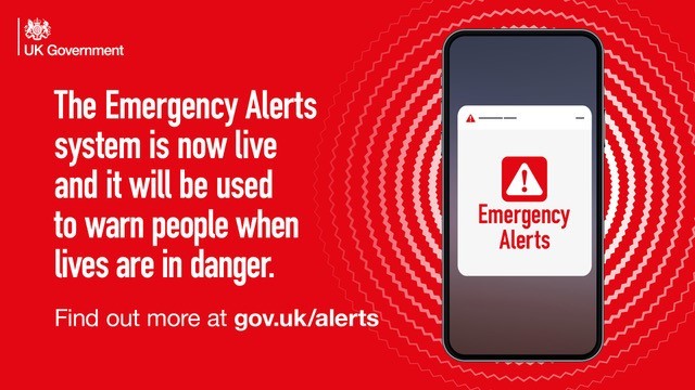 The Emergency Alerts system is now live