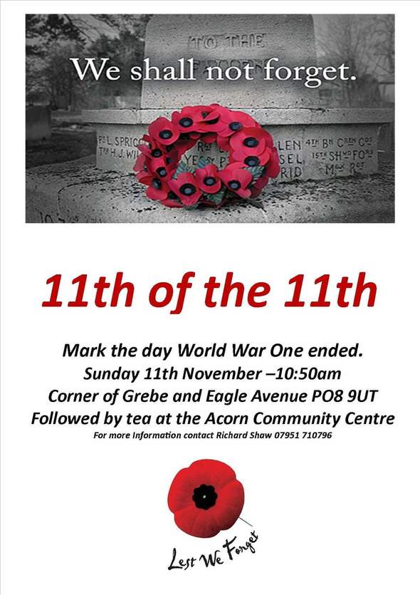 Wecock Farm Remembrance