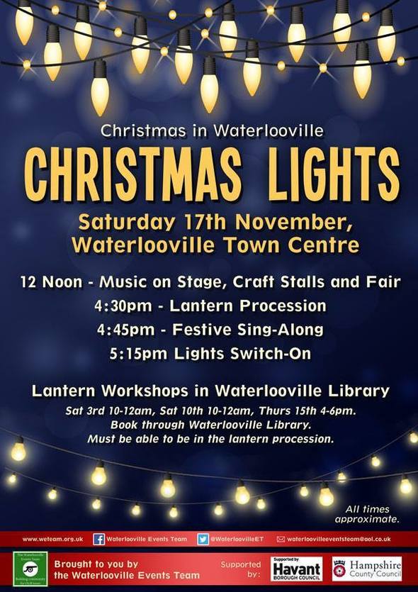 Waterlooville Xmas lights
