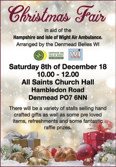 Christmas fayre, denmead