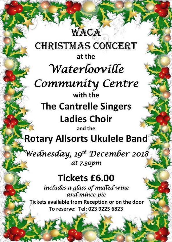 WACA Xmas concert