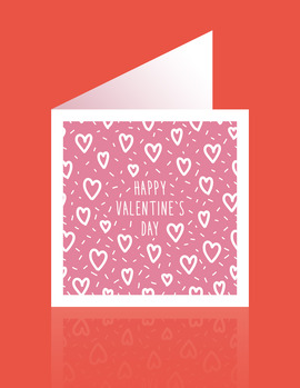 Happy Valentines day card