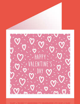 Happy Valentines day card