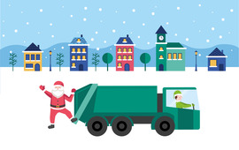 Christmas bins small