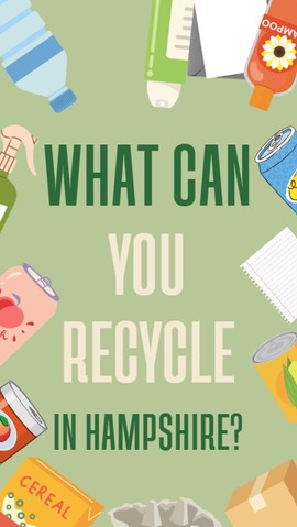 What can you recycle in Hampshire?