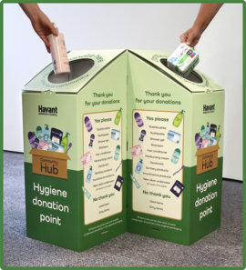 Hygiene banks in the borough