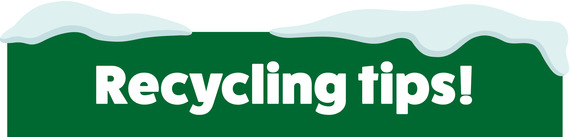 Recycling tips!