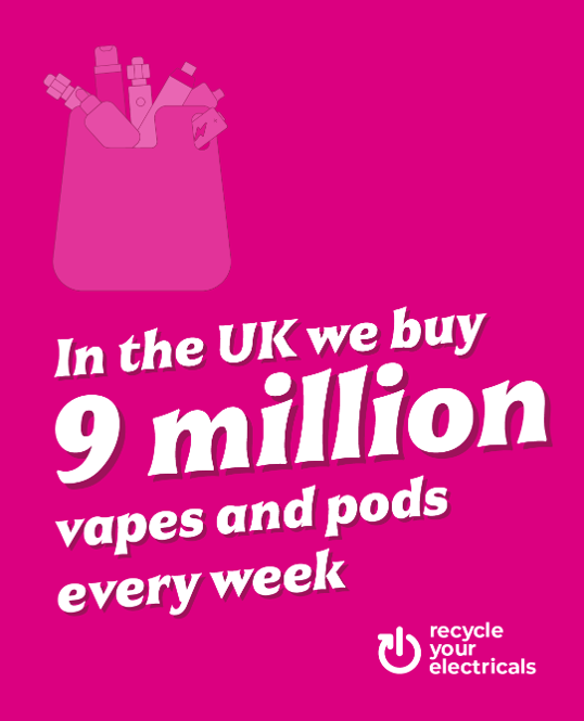 Recycle your vapes