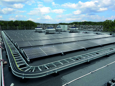 Solar Panels at Hyndburn Leisure Centre