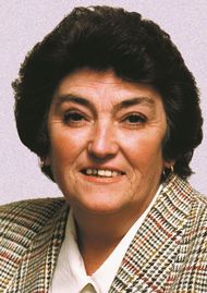 Former Councillor, Christine Calcutt 