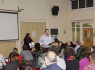 The awareness evening at Meryfield Primary School
