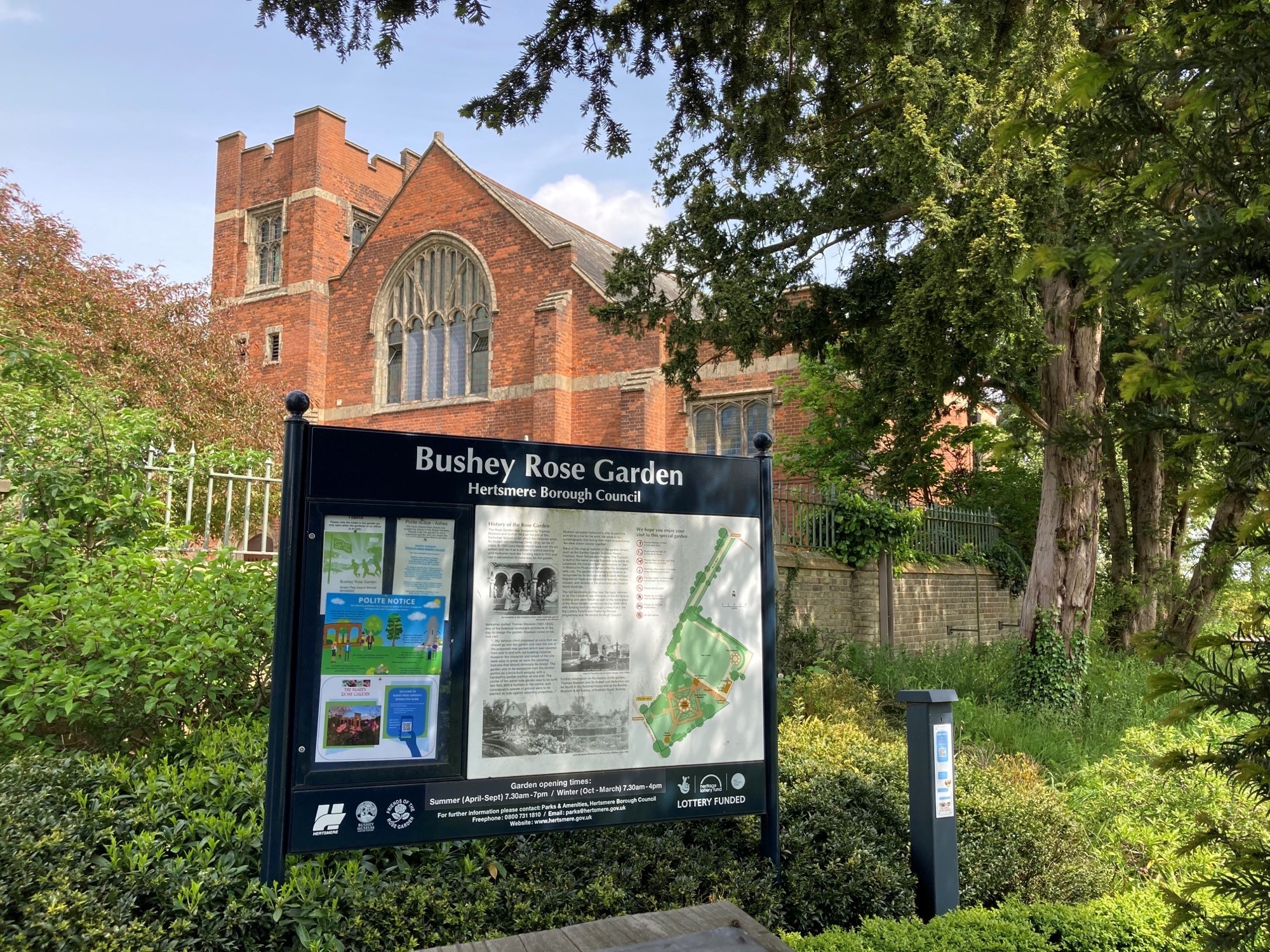 Bushey Rose Garden website launched