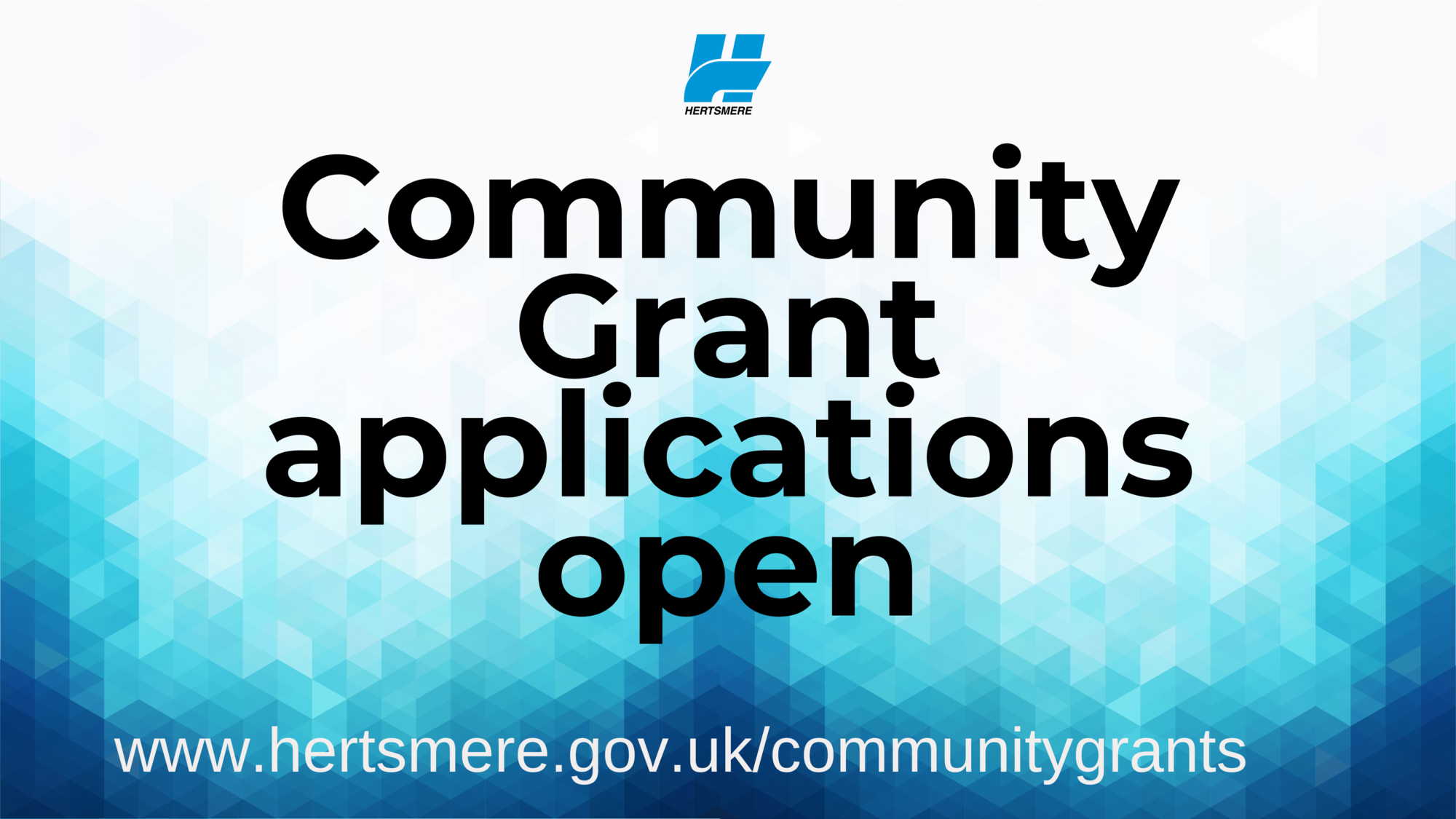 Community grants available to celebrate our communities