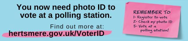You now need photo ID to vote at a polling station