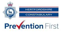 Hertfordshire Constabulary Prevention First Logo