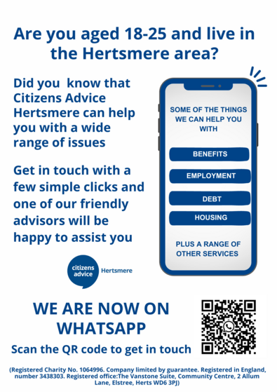 Citizens Advice Whatsapp