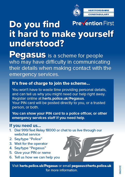 Pegasus scheme poster