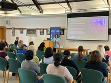 Attendees at the Women's Safety Talk in Bushey