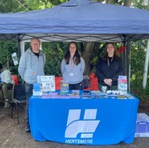 Hertsmere Borough Council's stall at Eid in the Park 2025