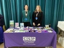 Hertsmere CSP table at an OPALS event