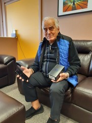 Tom - older veteran at HVSC