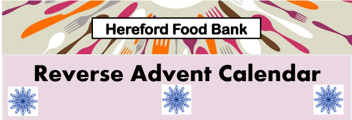 Hereford Food Bank Reverse Advent Calendar