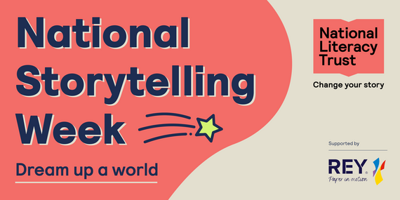 National Storytelling week promotional banner