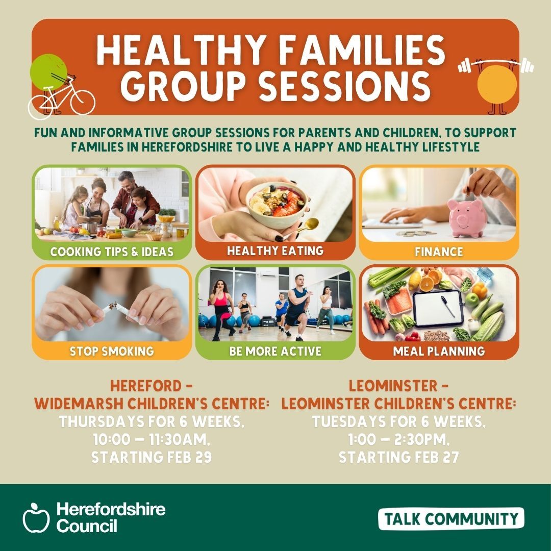 Healthy Lifestyles family session promotional image