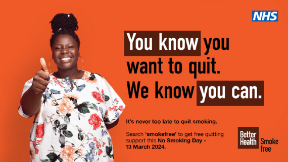 Stop Smoking Day 2024 promotional banner